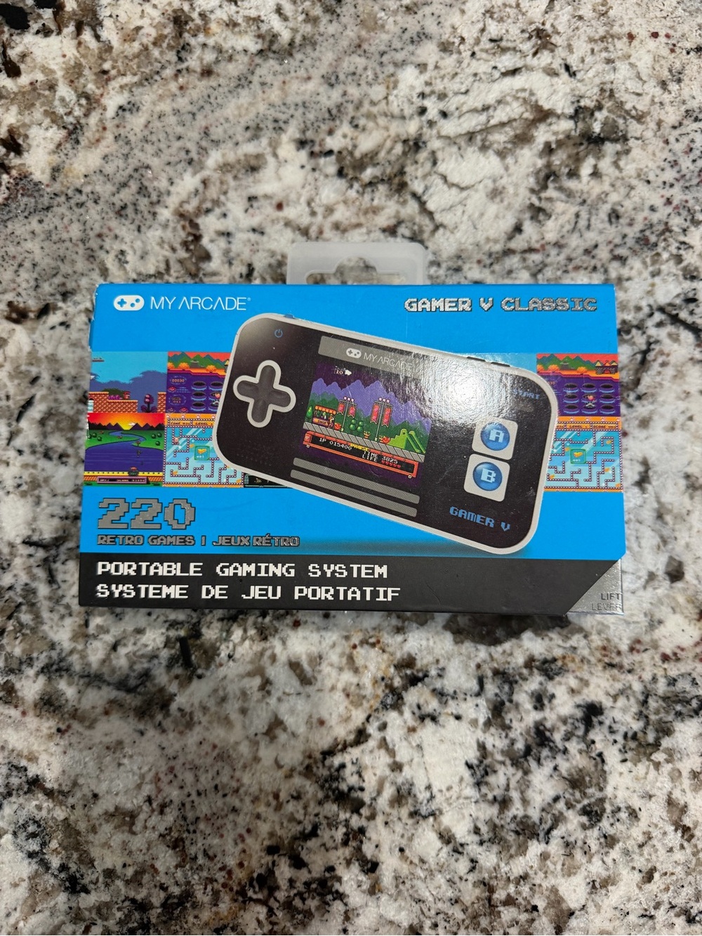 My Arcade Gamer V Classic Portable Handheld - Black & Blue